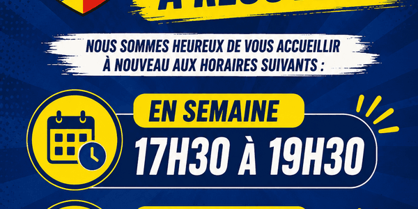Réouverture des PERMANENCES